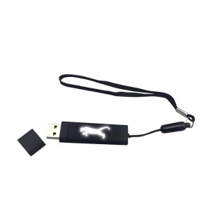 F-200-32 Siyah - Beyaz Işık 32 GB Işıklı Rubber Usb F-200-32 Siyah - Beyaz Işık 32 GB Işıklı Rubber Usb