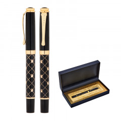 656-KR Siyah-Gold Metal Roller Kalem Seti 656-KR Siyah-Gold Metal Roller Kalem Seti