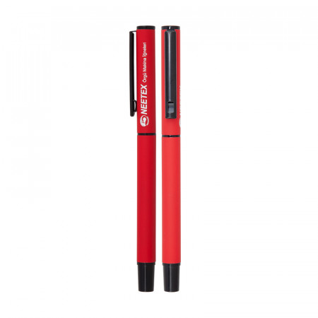 1023-R Kırmızı Metal Roller Kalem Rubber Gövde 1023-R Kırmızı Metal Roller Kalem Rubber Gövde