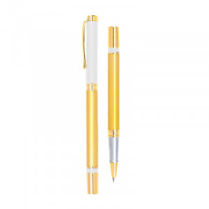 1101 Beyaz Metal Roller Kalem 1101 Beyaz Metal Roller Kalem