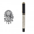 661-R Tuğra Kabartma Figürlü Metal Roller Kalem 661-R Tuğra Kabartma Figürlü Metal Roller Kalem
