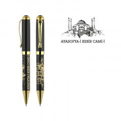 685-T Ayasofya Kabartma Figürlü Metal Tükenmez Kalem 685-T Ayasofya Kabartma Figürlü Metal Tükenmez Kalem