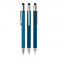 652 mavi Metal Su Terazili - Tornavidalı Touchpen Kalem
