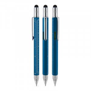 652 mavi Metal Su Terazili - Tornavidalı Touchpen Kalem 652 mavi Metal Su Terazili - Tornavidalı Touchpen Kalem