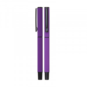 1023-R Mor Metal Roller Kalem Rubber Gövde 1023-R Mor Metal Roller Kalem Rubber Gövde
