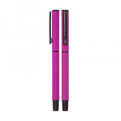 1023-R Pembe Metal Roller Kalem Rubber Gövde 1023-R Pembe Metal Roller Kalem Rubber Gövde
