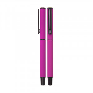 1023-R Pembe Metal Roller Kalem Rubber Gövde 1023-R Pembe Metal Roller Kalem Rubber Gövde
