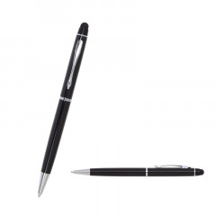 1022 Siyah Metal Tükenmez Touchpen Kalem 1022 Siyah Metal Tükenmez Touchpen Kalem