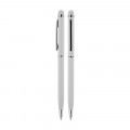 587 Beyaz Metal Tükenmez Touchpen Kalem