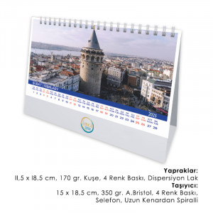 53-B Uni Üçgen Masa Takvimi 53-B Uni Üçgen Masa Takvimi