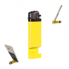 PHL-365 Sarı Telefon Standlı Taşlı Sibopsuz Çakmak PHL-365 Sarı Telefon Standlı Taşlı Sibopsuz Çakmak