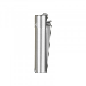 MT-101 Saten-Silver Clipper Metal Siboplu Çakmak MT-101 Saten-Silver Clipper Metal Siboplu Çakmak