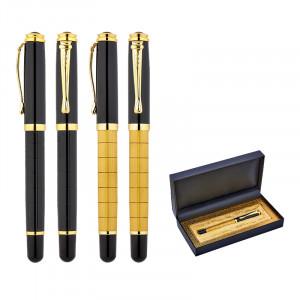 1214-KR Gold Metal Roller Kalem Seti 1214-KR Gold Metal Roller Kalem Seti