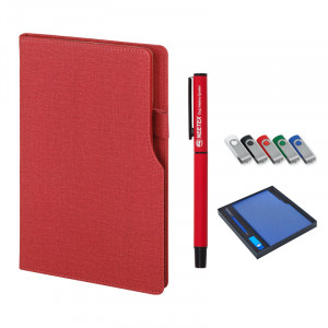 2320-K Kırmızı Defter & Kalem & Usb Set 2320-K Kırmızı Defter & Kalem & Usb Set