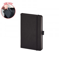 923-914 Siyah 9 x 14 Termo Deri̇ Defter 923-914 Siyah 9 x 14 Termo Deri̇ Defter