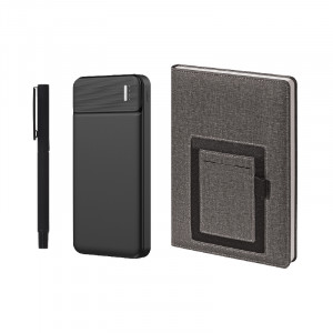 5063 Siyah Defter & Kalem & Powerbank Set 5063 Siyah Defter & Kalem & Powerbank Set