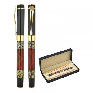 1217-KR Siyah-Gold Metal Roller Kalem Seti 1217-KR Siyah-Gold Metal Roller Kalem Seti