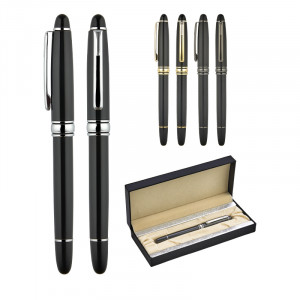 1218-KR Siyah-Gold Metal Roller Kalem Seti 1218-KR Siyah-Gold Metal Roller Kalem Seti