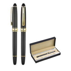 1218-KR Siyah-Gold Metal Roller Kalem Seti 1218-KR Siyah-Gold Metal Roller Kalem Seti