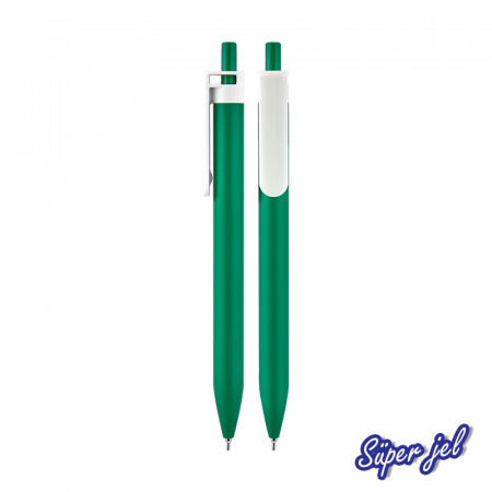 509-BK Yeşil Plastik Süper Jel Refil Kalem