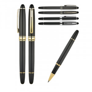 1218-R Siyah-Gold Metal Roller Kalem 1218-R Siyah-Gold Metal Roller Kalem