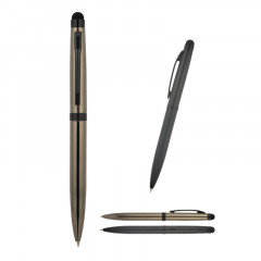 1113 Füme Metal Tükenmez Touchpen Kalem 1113 Füme Metal Tükenmez Touchpen Kalem