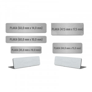 Metal Plaka-6014 Uni Metal Plaka Metal Plaka-6014 Uni Metal Plaka