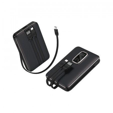 PB-4019 Siyah 10.000 mAh Powerbank PB-4019 Siyah 10.000 mAh Powerbank