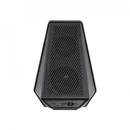 4240 Siyah Wireless Şarj & Hoparlör & Dijital Saat