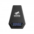 4240 Siyah Wireless Şarj & Hoparlör & Dijital Saat