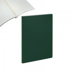 2431 Yeşil 16,5 x 23,5 Perforeli̇  Plike Fantazi Kapak Defter