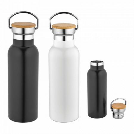 5356 Beyaz Çelik Termos / 500 ml